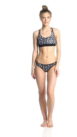 Xcel Women's Ocean Ramsey 1MM Reversible Cheeky Swim Bottom