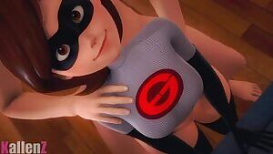 Helen Parr gets big dick