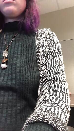 Found an advantage to being in the back office but someone still almost caught me 😛 how would you like to catch me?