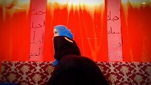 JasminMuslim Twerking in Abaya Doggy 🧕🏻🍉💥