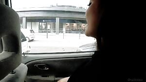 Rae Lil Black Flashing TIts Public