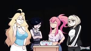 Buff Bunny Man hard fucks the loser of the game