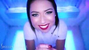 Melissa Moore makes eye contact