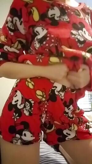 Perfect college teen stripping