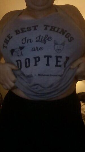 I enjoyed this titty drop. Sports bras are so tight. They need massaged after working out and a tight bra, any takers?