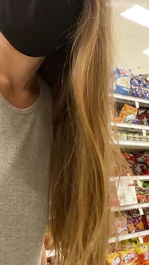 Dancing naked at Target
