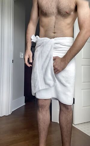 Do I look good with this towel on?