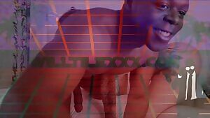 Ryan Conner gets fucked by black bull in Vegas hotel room