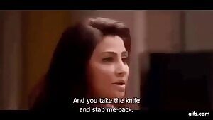 Daisy Shah's thick lips smooched suddenly!