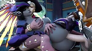 Pharah, Mercy & Reaper,