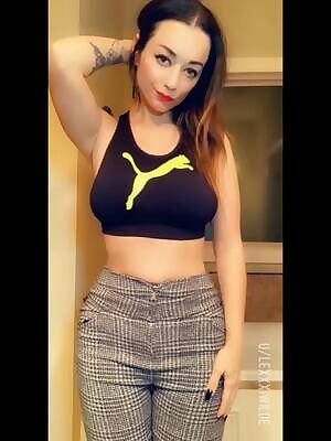 Sports bras are magic titty camo