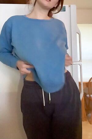 this sweater sure does hide them well 🤫