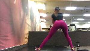 Okay me and a bud on our knees, face out. Yanet Garcia doing this as we take turns rubbing our faces in that ass.