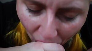 Cock Worshiping Swedish Slut Blows Her Master