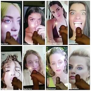 Celebrity Cum Tribute Compilation #3