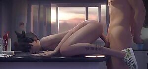 In the kitchen with Tracer