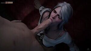 Ciri sucking dick