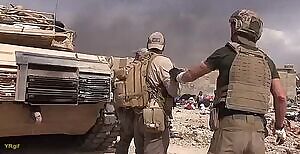 Marines extract a little girl from the kill zone