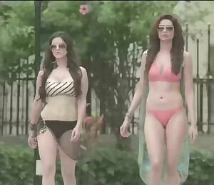 Sunny Leone & Karishma Tanna