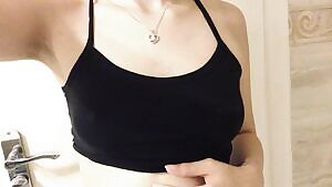 Itty bitty titty incoming