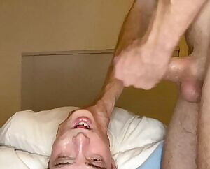 He painted my face in cum 🤤🍆