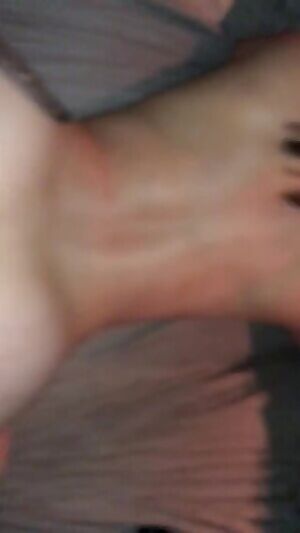 Cumshot on my Asian wife’s big ass