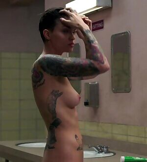 Ruby Rose topless