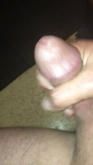 Snuck out to the garage to bust a nut after the wife turned me down for sex again.