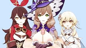 Lisa Giving A Titjob Porn