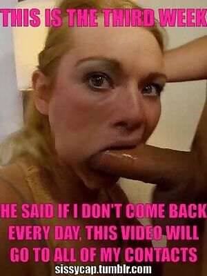 I know all of you sluts wish you could get blackmailed ~ twitter.sissycap