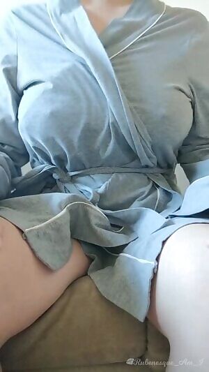 I'll tie it back up so you can have a turn unwrapping this gift