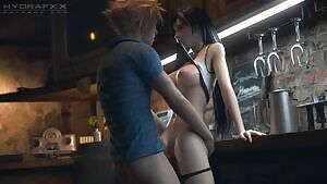 Tifa X Cloud 7th Heaven