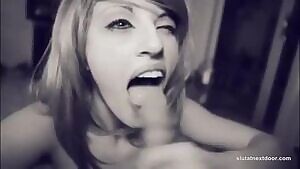 EMO Girl Loves Sperm Porn