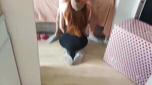 Maru Karv with a cock in her mouth