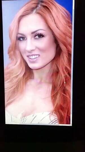 Covered “The Man” Becky Lynch in my dick juice 😍😍😍