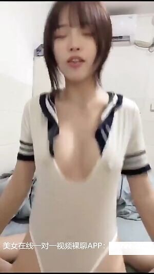 Sexy Asian is a good cowgirl