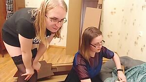 We assemble IKEA bed and then fuck