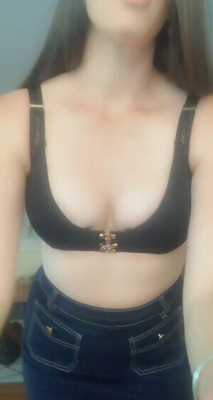 Friday Flash! Who wants to nibble my nipples?