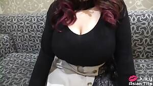 A Beautiful Pair of Voluptuous Japanese Tits Makes Him Cum 💦🇯🇵