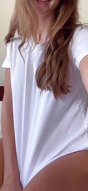 The postman interrupted my titty drop