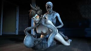 Tracer DP'd By Zombies