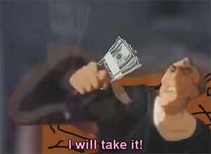 Tits, hands, lips, tongue. What a finish.