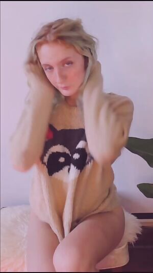 Wanna see my favorite sweater? It looks even better on the floor!
