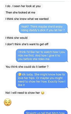 For context we went to Vegas recently, and shed seen me check out an older female by the pool. Thats who is referenced in this text. Usually very vanilla and jealous but seemed to open up quite well in this text .Wondering if she actually might be into being a Quean or just feeding my fetish.