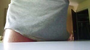 quick reveal of my big cock
