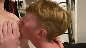 19 year old Emily Whittaker gets tits sucked