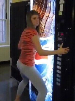 This girl is incredibly horny for Pepsi