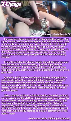 Jake now Sasha, fulfilling her fantasy