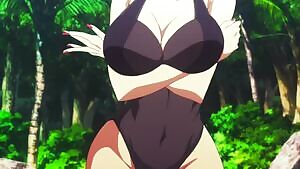 Kashiwagi-sensei going full cougar at the beach