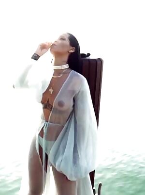 Rihanna - See through plot in 'Needed Me' music video